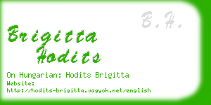 brigitta hodits business card